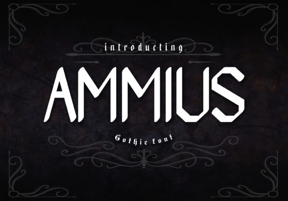 Ammius: A Bold New Font for the Modern Creative Era