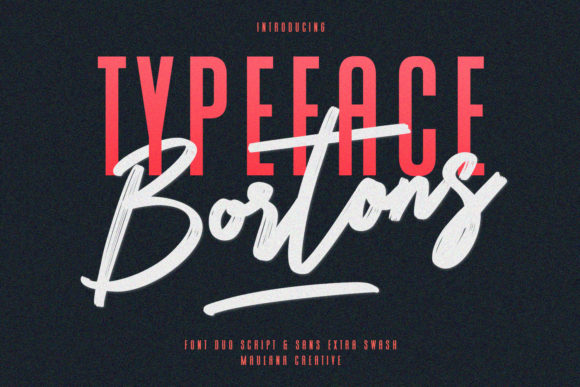 Bortons: A Versatile Font for Creative Expression