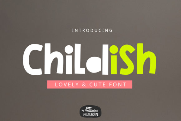 Childish Font: A Fresh Twist for Creative Projects