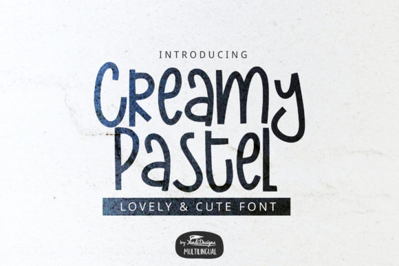 Creamy Pastel: A Font for Playful and Practical Design