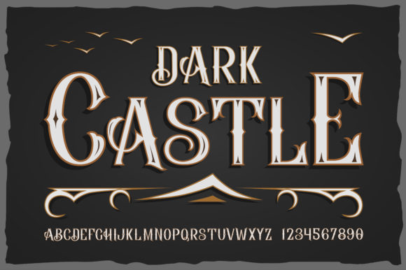 Dark Castle Font: A Bold Statement for Your Design