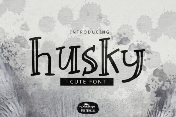 Husky Font Brings Life to Design