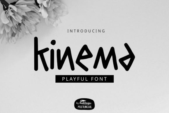 Kinema Font for Creative Expression