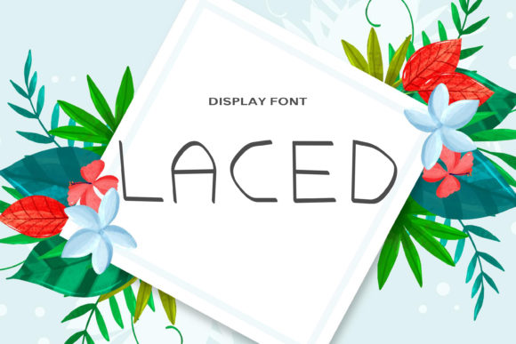 Laced: A Thin and Original Display Font for Futuristic Design