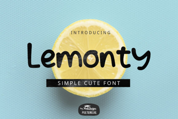 Lemonty Font: A Delightful Choice for Creative Projects