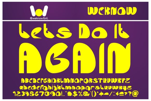Let’s Do It Again Font: A Versatile Tool for Creative Expression
