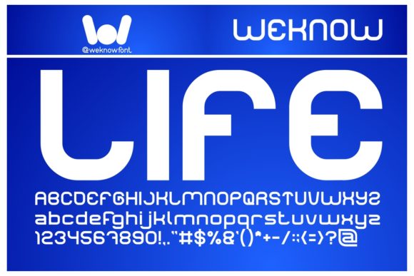 Life for Fun: A Modern Font for Creative Expression
