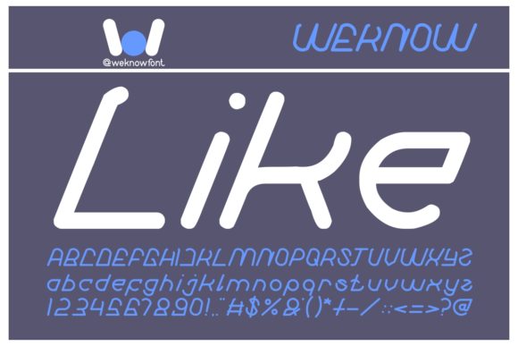 Like This: A Modern Font for Contemporary Design Needs