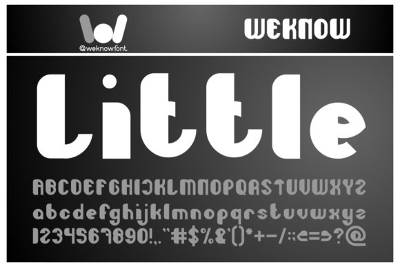 Little Atom: A Bold Display Font for Standout Design
