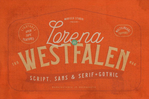 Lorena in Westfalen: A Versatile Font for Every Design Need