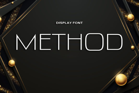Method: A Simple and Thin Display Font for Clear Expression