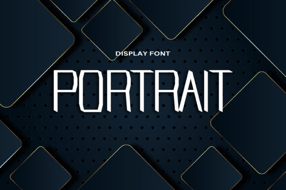 Portrait: A Fresh and Minimalistic Font for Modern Design