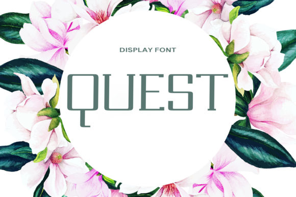 Quest: A Bold Font for Strategic Vision and Creative Expression