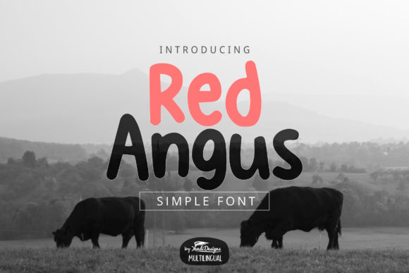 Red Angus Font: A Versatile Choice for Creative Projects