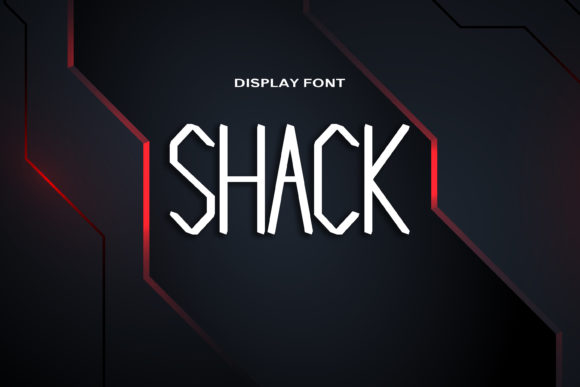 Shack: A Modern Typographic Statement