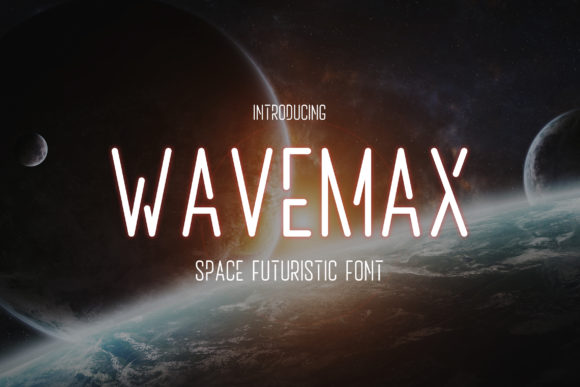Wavemax: A Simple and Futuristic Display Font for Modern Design