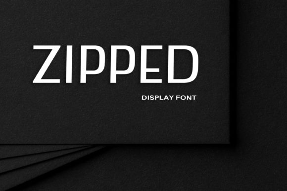 Zipped: A Modern Font for Future-Ready Design